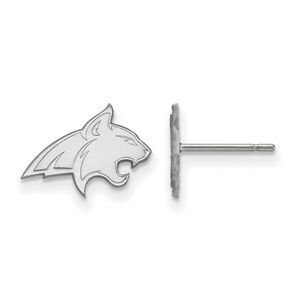 Sterling Silver Montana State University XS (Tiny) Post Earrings